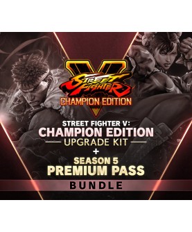 Street Fighter V - Champion Edition Upgrade Kit + Season 5 Premium Pass DLC Bundle Steam Key GLOBAL